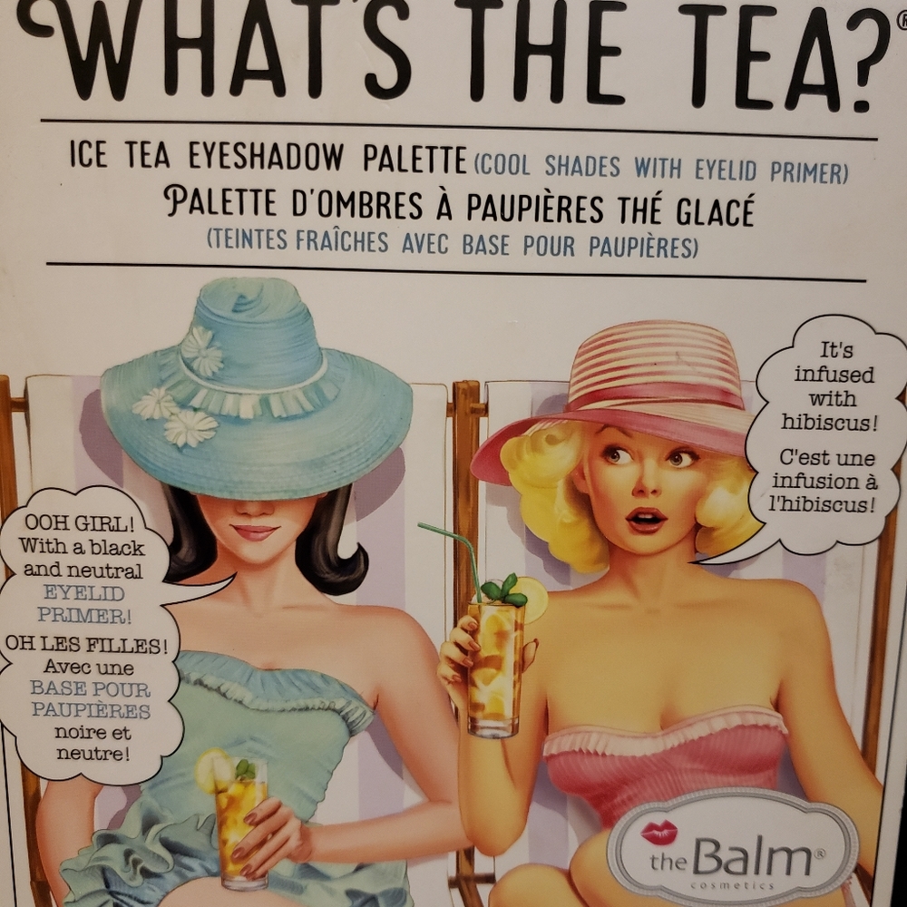 The Balm, What's the Tea eyeshadow palette
